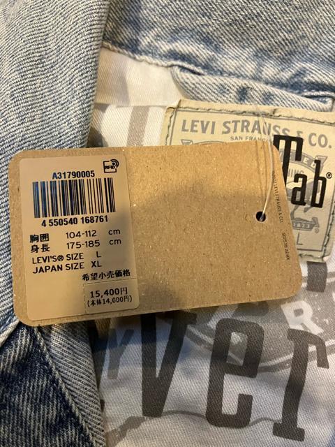 Levi's [oCXSILVERTAB? 傫sizeXL ؂Ԃ  jt@bV 