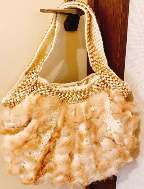 cache cache ミニポーチ付きファーバッグ < ブランド cache cache ミニポーチ付きファーバッグ < ブランドの