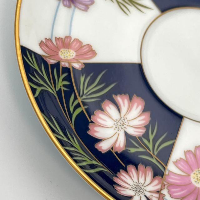 美品 香蘭社 ティーカップ&ソーサー ソーサーのみ 皇居の花シリーズ 葉月 コスモス 秋桜 限定品 1984年 < インテリア/ライフ 美品 香蘭社 ティーカップ&ソーサー ソーサーのみ 皇居の花シリーズ 葉月 コスモス 秋桜 限定品 1984年 < インテリア/ライフの