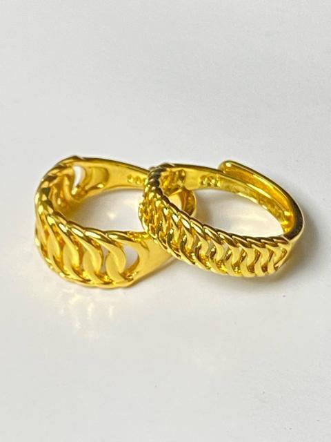 999���󂠂� �y�A�����O 2�_�Z�b�g 6.9g �S�[���h�����O �t���[�T�C�Y �����Y ���f�B�[�X ������ �v���[���g  �� �z�r�[�� 