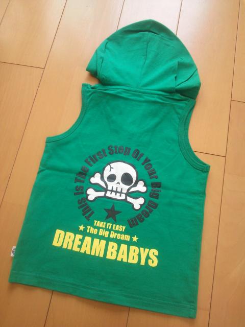 新品フード付ドクロタンク120緑ドリベビBABYDOLLベビードール < ブランド  新品フード付ドクロタンク120緑ドリベビBABYDOLLベビードール  < ブランドの