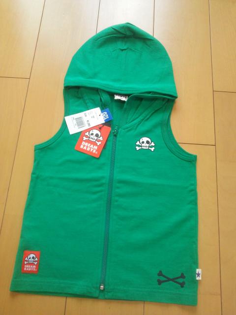 新品フード付ドクロタンク120緑ドリベビBABYDOLLベビードール < ブランド  新品フード付ドクロタンク120緑ドリベビBABYDOLLベビードール < ブランドの