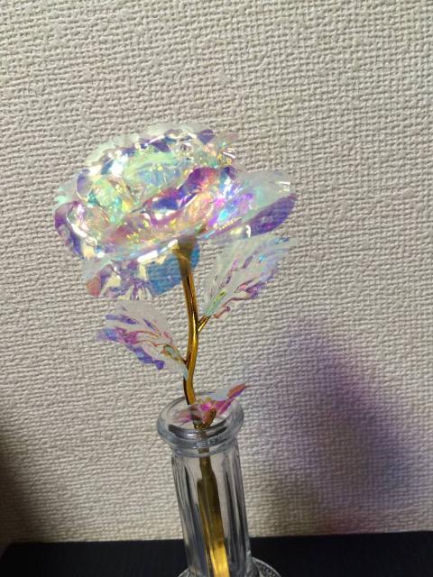 送料無料【造花】バラ 薔薇『オーロラ ローズ オーロラ フラワー』新品 < インテリア/ライフ  送料無料【造花】バラ 薔薇『オーロラ ローズ オーロラ フラワー』新品 < インテリア/ライフの