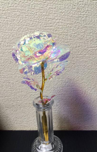 送料無料【造花】バラ 薔薇『オーロラ ローズ オーロラ フラワー』新品 < インテリア/ライフ  送料無料【造花】バラ 薔薇『オーロラ ローズ オーロラ フラワー』新品 < インテリア/ライフの
