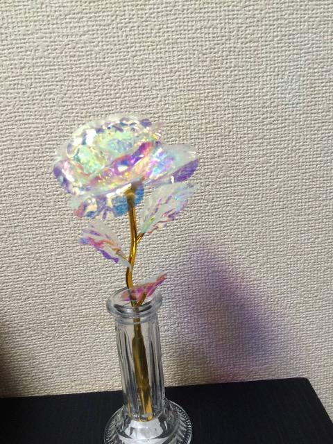 送料無料【造花】バラ 薔薇『オーロラ ローズ オーロラ フラワー』新品 < インテリア/ライフ  送料無料【造花】バラ 薔薇『オーロラ ローズ オーロラ フラワー』新品 < インテリア/ライフの