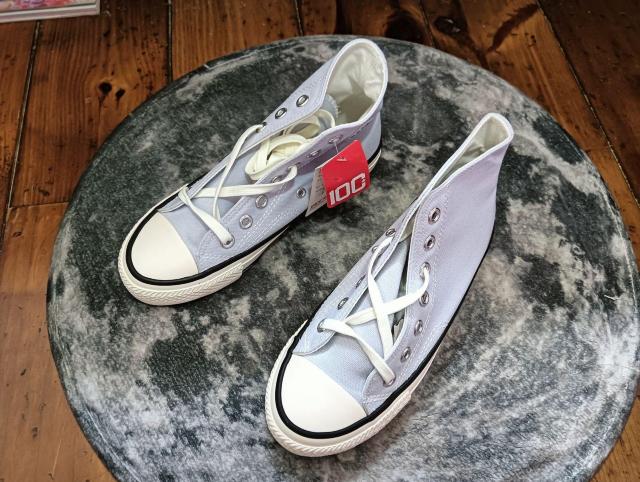 新品 24cm レディース スニーカー パープル シューズ 靴 ミドルカット < 女性ファッション  新品 24cm レディース スニーカー パープル シューズ 靴 ミドルカット  < 女性ファッションの