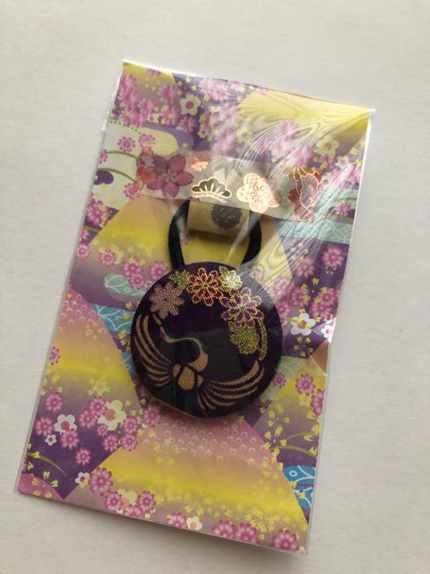 ハンドメイド ヘアゴム 特大 くるみボタン 和柄 < 女性ファッション ハンドメイド ヘアゴム 特大 くるみボタン 和柄 < 女性ファッションの