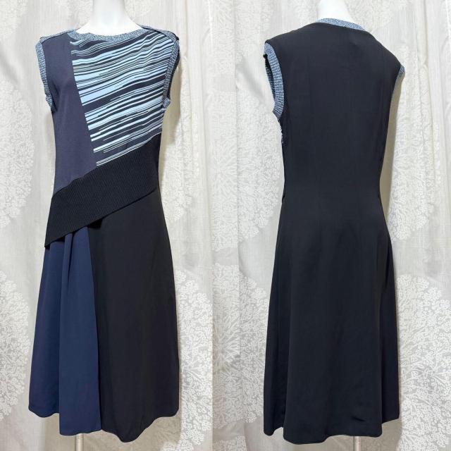 スポーツマックスSPORTMAXバイカラーワンピース#38 < 女性ファッション  スポーツマックスSPORTMAXバイカラーワンピース#38 < 女性ファッションの