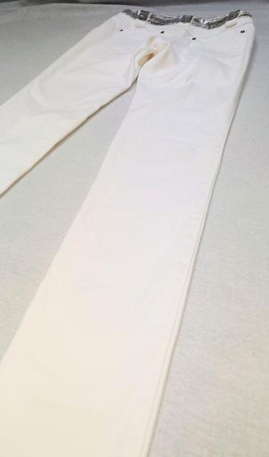 美品★アバハウスドゥヴィネット★W73★ストレッチデニム★ダメージデニム★ホワイトデニム★ユニセックス★スキニー★可愛い★送料無料 < 男性ファッション 美品★アバハウスドゥヴィネット★W73★ストレッチデニム★ダメージデニム★ホワイトデニム★ユニセックス★スキニー★可愛い★送料無料 < 男性ファッションの