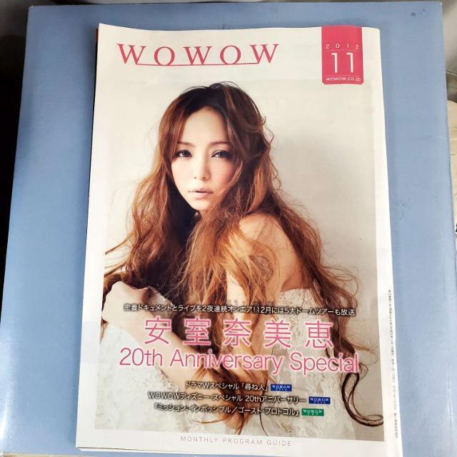込み★超激レア★2012年11月物★安室奈美恵★WOWOW雑誌切り抜き3枚★ < タレントグッズ 込み★超激レア★2012年11月物★安室奈美恵★WOWOW雑誌切り抜き3枚★ < タレントグッズの