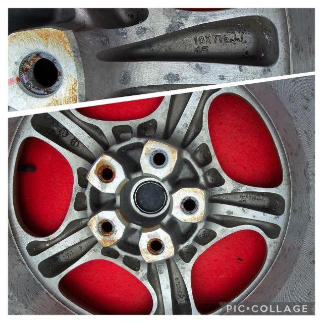 ニッサン フェアレディZ Z32 純正 ホイール 4本 16インチ 7.5J-16 PCD114.3 5穴 +45 ハブ66 < 自動車/バイク ニッサン フェアレディZ Z32 純正 ホイール 4本 16インチ 7.5J-16 PCD114.3 5穴 +45 ハブ66 < 自動車/バイク