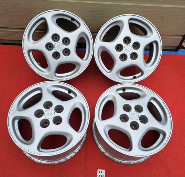 ニッサン フェアレディZ Z32 純正 ホイール 4本 16インチ 7.5J-16 PCD114.3 5穴 +45 ハブ66 < 自動車/バイク ニッサン フェアレディZ Z32 純正 ホイール 4本 16インチ 7.5J-16 PCD114.3 5穴 +45 ハブ66 < 自動車/バイク