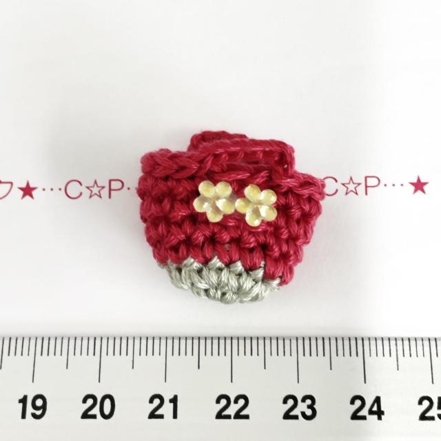 7*ハンドメイド♪小さな立体バッグモチーフ オーロラお花 15 < ペット/手芸/園芸 7*ハンドメイド♪小さな立体バッグモチーフ オーロラお花 15 < ペット/手芸/園芸の