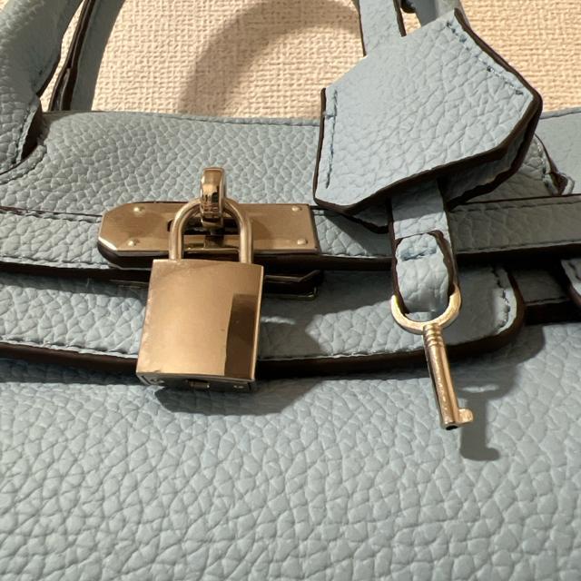 『PAUL MAGE ハンドバッグ』レディース ライトブルー 合皮 < 女性ファッション 『PAUL MAGE ハンドバッグ』レディース ライトブルー 合皮 < 女性ファッションの