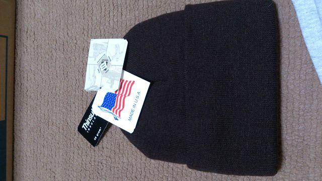 新品未使用 thinsulate ニット帽 ブラウン < 男性ファッション  新品未使用 thinsulate ニット帽 ブラウン  < 男性ファッションの