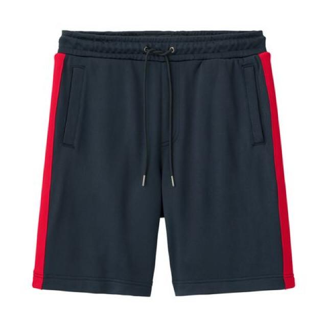 GU ラインパンツ ショートパンツ ハーフパンツ S < ブランド  GU ラインパンツ ショートパンツ ハーフパンツ S  < ブランドの