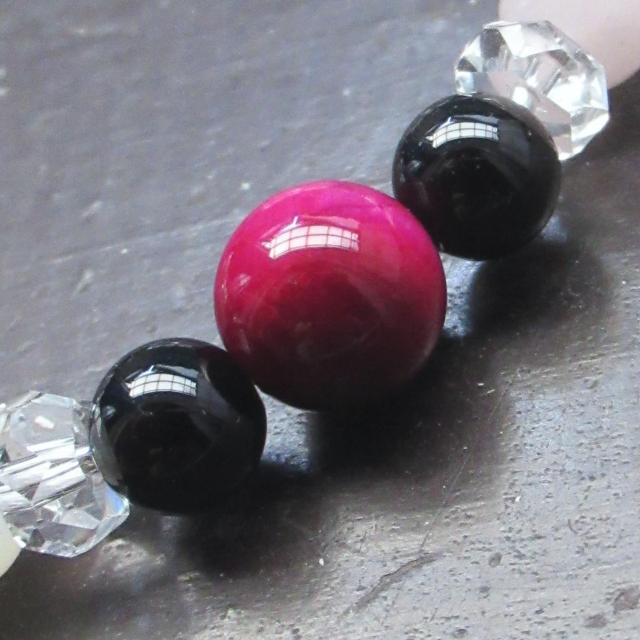 ピンクタイガーアイxアメジストオーラxローズクォーツブレスレット 天然石 パワーストーン < 女性アクセサリー/時計 ピンクタイガーアイxアメジストオーラxローズクォーツブレスレット 天然石 パワーストーン < 女性アクセサリー/時計の