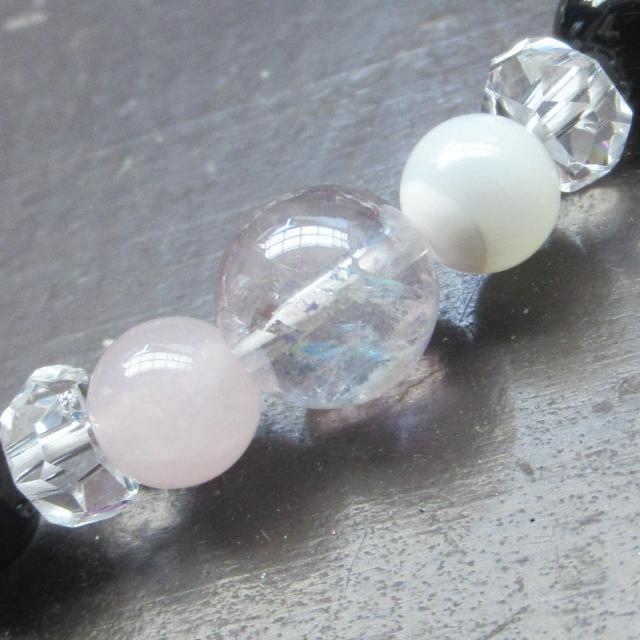 ピンクタイガーアイxアメジストオーラxローズクォーツブレスレット 天然石 パワーストーン < 女性アクセサリー/時計 ピンクタイガーアイxアメジストオーラxローズクォーツブレスレット 天然石 パワーストーン < 女性アクセサリー/時計の