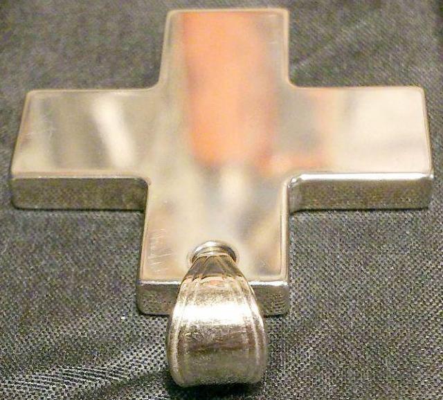 大迫力! ペンダント極厚5mm チタン製十字架クロスネックレスペンダント < 男性アクセサリー/時計  大迫力! ペンダント極厚5mm チタン製十字架クロスネックレスペンダント < 男性アクセサリー/時計の