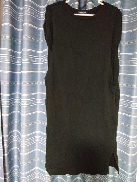 妊婦服  黒色のノースリーブワンピース Mサイズ < 女性ファッション  妊婦服  黒色のノースリーブワンピース Mサイズ  < 女性ファッションの