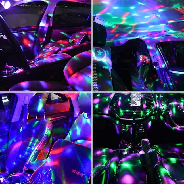 ミラーボール ディスコライト ステージライト LED ポータブル 7色 リモコン付き < 家電/AV  ミラーボール ディスコライト ステージライト LED ポータブル 7色 リモコン付き < 家電/AVの
