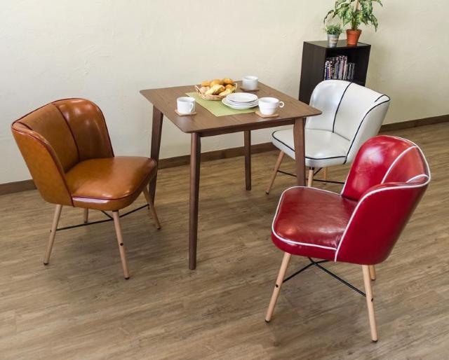 【送料無料】Donovan 天然木 ダイニングチェア 椅子 イス PUレザー 合皮 < インテリア/ライフ 【送料無料】Donovan 天然木 ダイニングチェア 椅子 イス PUレザー 合皮 < インテリア/ライフの