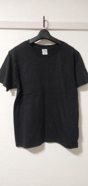 無地の黒色Mサイズ半袖テーシャツ1枚 < 男性ファッション  無地の黒色Mサイズ半袖テーシャツ1枚  < 男性ファッションの