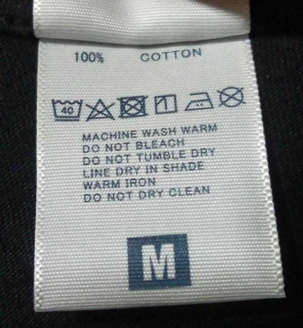 無地の黒色Mサイズ半袖テーシャツ1枚 < 男性ファッション  無地の黒色Mサイズ半袖テーシャツ1枚 < 男性ファッションの