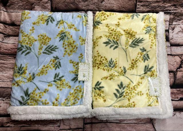 送料無料!フランネル素材で肌触り抜群!【ミモザ】裏シープボアタッチ ハーフブランケット(画像から)1枚 < インテリア/ライフ 送料無料!フランネル素材で肌触り抜群!【ミモザ】裏シープボアタッチ ハーフブランケット(画像から)1枚 < インテリア/ライフの