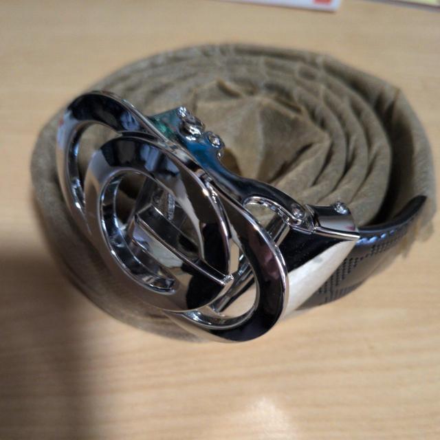 紳士ベルト オートロック シルバー&ベルト黒 送料込み < 男性ファッション 紳士ベルト オートロック シルバー&ベルト黒 送料込み < 男性ファッションの