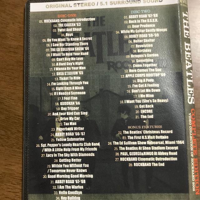 A DVD 2g@UEr[gY ROCKBAND complete edition / THE BEATLES  ^gObY 