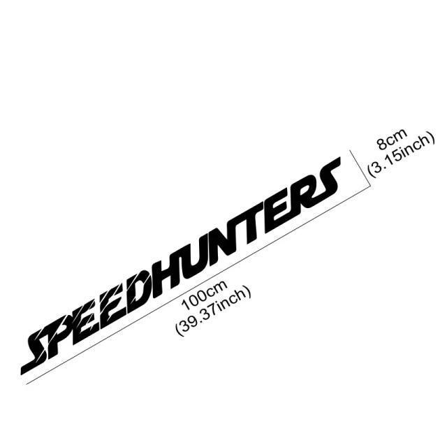 NEWスピードハンターズ 1mx10cm ビックサイズステッカー「ホワイト」SPEED HUNTERSステッカーカスタム < 自動車/バイク NEWスピードハンターズ 1mx10cm ビックサイズステッカー「ホワイト」SPEED HUNTERSステッカーカスタム < 自動車/バイク