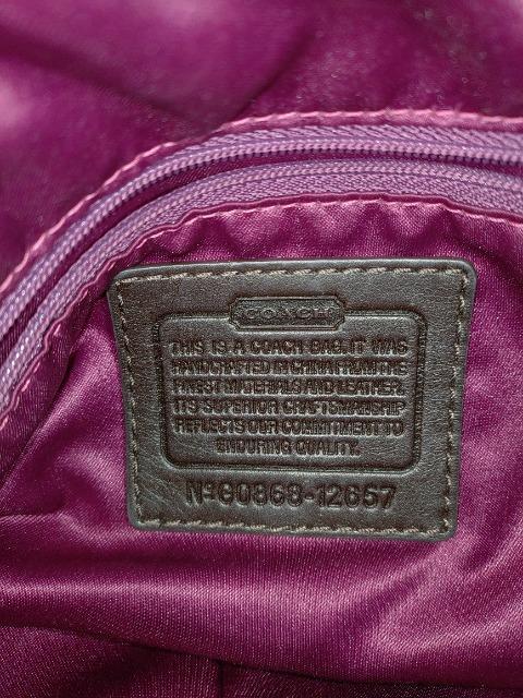 COACH  �n���h�o�b�O �� �u�����h�� 