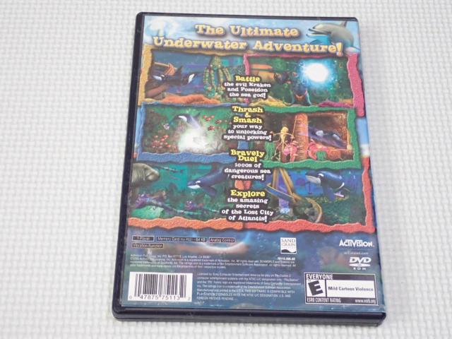 PS2��SeaWorld ADVENTURE PARK Shamu's DEEP SEA ADVENTURE �� �Q�[���{��/�\�t�g�� 