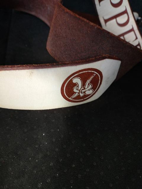 CROPPED HEADS レザーベルト 83cm サイズ38 < 男性ファッション CROPPED HEADS レザーベルト 83cm サイズ38 < 男性ファッションの