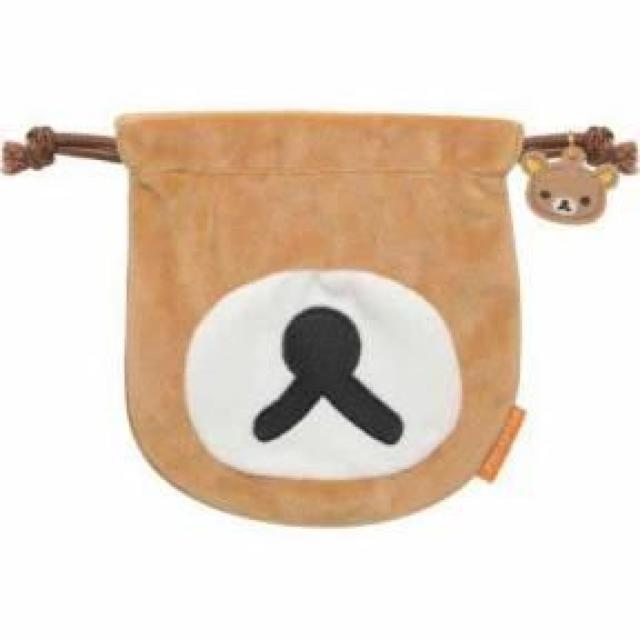 【リラックマ】可愛い♪洗面具.お菓子.コスメ.小物入に マスコット付 巾着袋 < アニメ/コミック/キャラクター 【リラックマ】可愛い♪洗面具.お菓子.コスメ.小物入に マスコット付 巾着袋 < アニメ/コミック/キャラクターの