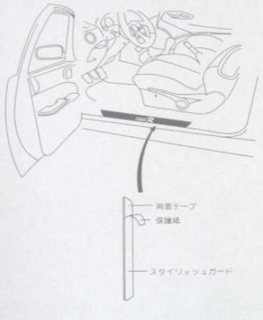 汎用エントランスモール(汎用スカッフプレート)type15 < 自動車/バイク 汎用エントランスモール(汎用スカッフプレート)type15 < 自動車/バイク