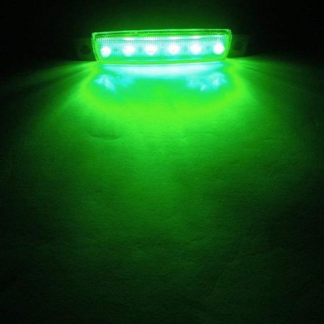 LED片側 6連 サイドマーカー ランプ ライト 10個セット24V < 自動車/バイク LED片側 6連 サイドマーカー ランプ ライト 10個セット24V < 自動車/バイク