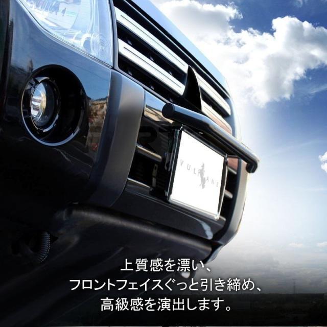 フォグライトステー 【シルバー】オフロードスタイル パイプバンパー付 ブラケット < 自動車/バイク フォグライトステー 【シルバー】オフロードスタイル パイプバンパー付 ブラケット < 自動車/バイク