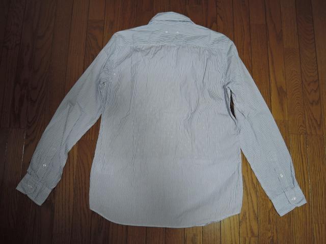 SOPHNET. ソフネット 再構築 パッチワーク ストライプシャツ S 迷彩柄 ドット柄 薄手 FABRIC MIX < ブランド  SOPHNET. ソフネット 再構築 パッチワーク ストライプシャツ S 迷彩柄 ドット柄 薄手 FABRIC MIX < ブランドの