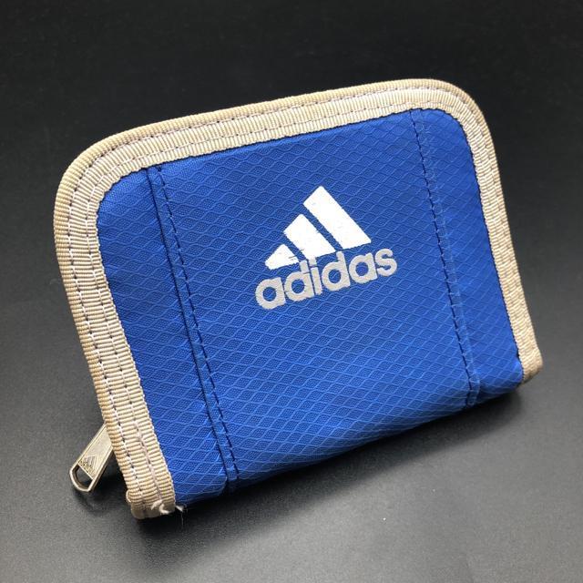 即決 adidas アディダス 二つ折り財布 ブルー < ブランド  即決 adidas アディダス 二つ折り財布 ブルー  < ブランドの