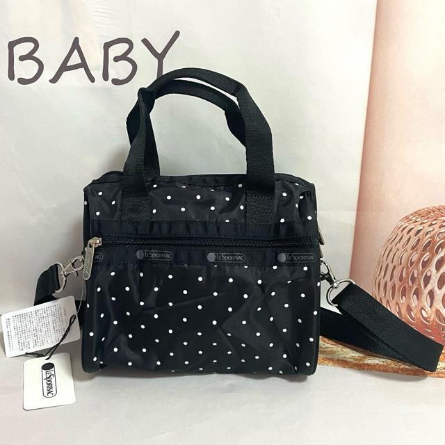 ★新品★LeSportsac レスポートサック タイニードット 2way ショルダーバッグ 3868 送料無料 < 女性ファッション  ★新品★LeSportsac レスポートサック タイニードット 2way ショルダーバッグ 3868 送料無料 < 女性ファッションの