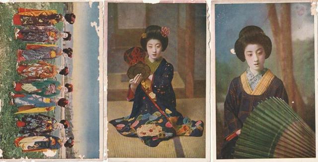 当時の女性 当時の絵はがきなど 3種【F;-22】 < ホビー  当時の女性 当時の絵はがきなど 3種【F;-22】  < ホビーの