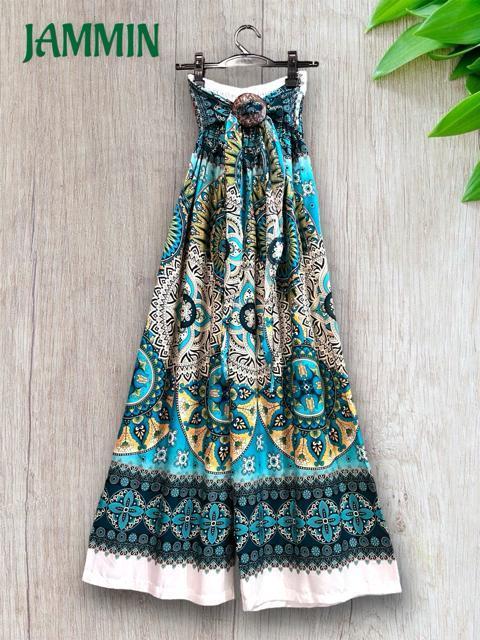 アジアン花紋様柄パンツ エスニック ヒッピー アジアン ゆったり < 女性ファッション アジアン花紋様柄パンツ エスニック ヒッピー アジアン ゆったり < 女性ファッションの