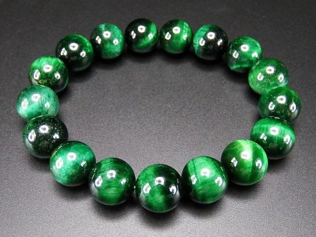 AAAグリーンタイガーアイ約12mm天然石ブレスレット数珠 < 女性アクセサリー/時計  AAAグリーンタイガーアイ約12mm天然石ブレスレット数珠 < 女性アクセサリー/時計の