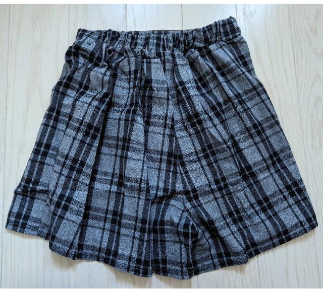 160★ANGEL LOVE★チェック柄スカート見えパンツ★ショートパンツ★新品★送料無料 < キッズ/ベビー  160★ANGEL LOVE★チェック柄スカート見えパンツ★ショートパンツ★新品★送料無料 < キッズ/ベビーの