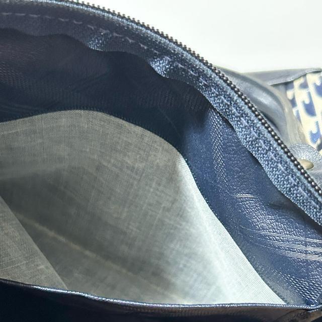 美品 Chloe クロエ ナイロン レザー ハンドバッグ ミニボストン ベージュ ネイビー < ブランド  美品 Chloe クロエ ナイロン レザー ハンドバッグ ミニボストン ベージュ ネイビー < ブランドの