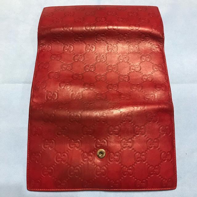 正規品 グッチ赤GGレザー3つ折り長財布 良品 < ブランド 正規品 グッチ赤GGレザー3つ折り長財布 良品 < ブランドの