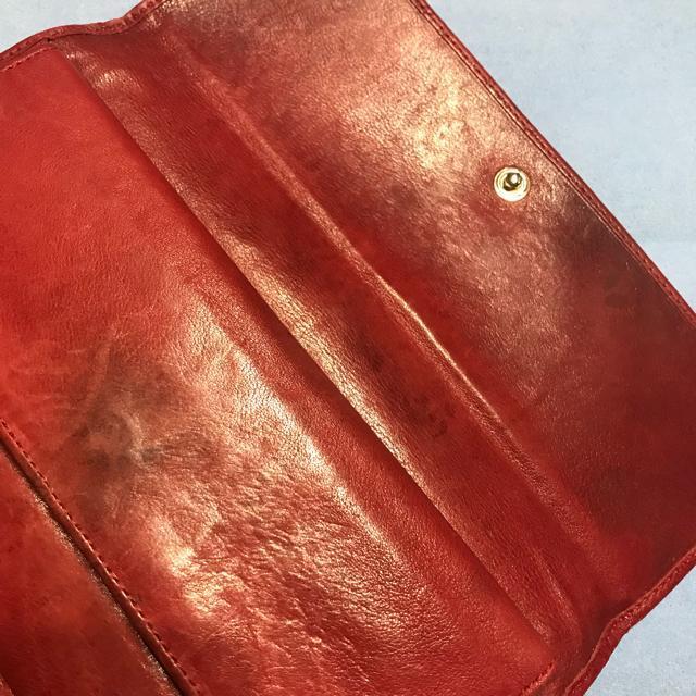 正規品 グッチ赤GGレザー3つ折り長財布 良品 < ブランド 正規品 グッチ赤GGレザー3つ折り長財布 良品 < ブランドの