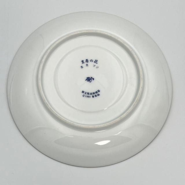 美品 香蘭社 ティーカップ&ソーサー ソーサーのみ 皇居の花シリーズ 皐月 フジ 藤 限定品 1984年 < インテリア/ライフ 美品 香蘭社 ティーカップ&ソーサー ソーサーのみ 皇居の花シリーズ 皐月 フジ 藤 限定品 1984年 < インテリア/ライフの